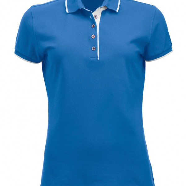 Polo Femme Col Contrasté