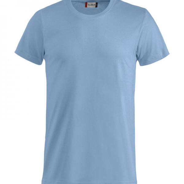 Tee Shirt Unisexe Basique bleu clair
