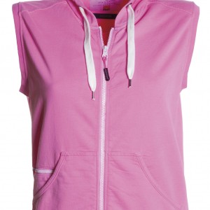 Sweat sans manche Femme rose