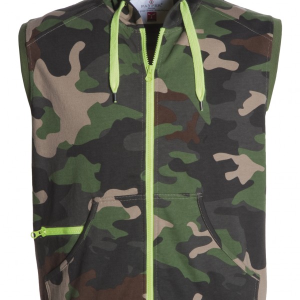 Sweat sans manche Homme camouflage