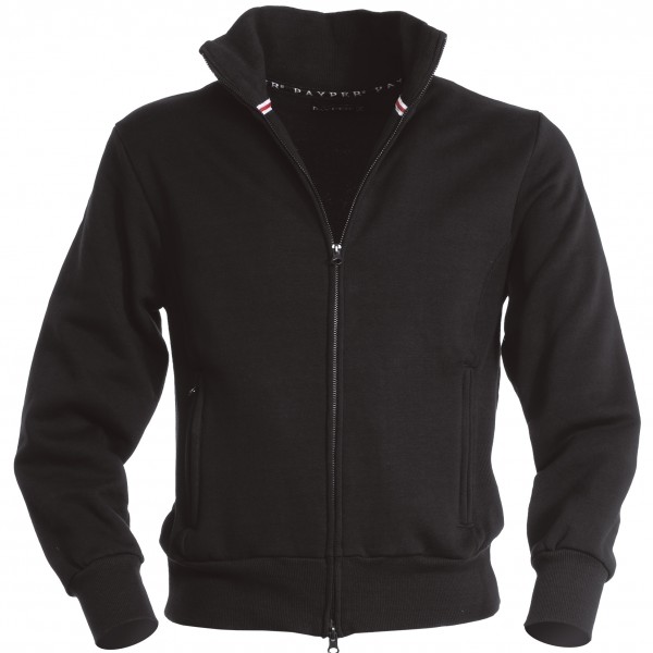 Veste Sweat à double zip Homme noire