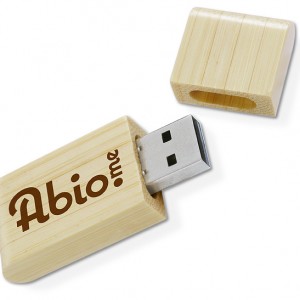 Clé USB écolo bambou