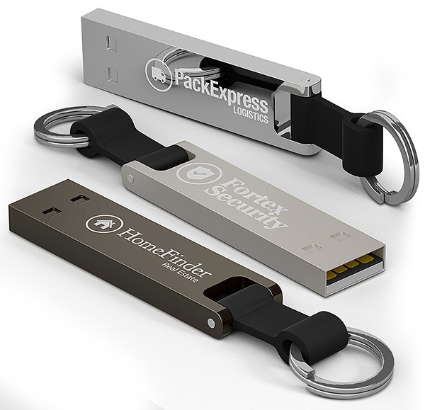 Clé USB élégante métal