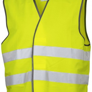 Gilet haute visibilité jaune