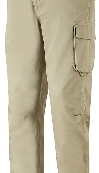 Pantalon multipoches renforcées beige