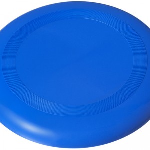 frisbee plastique bleu