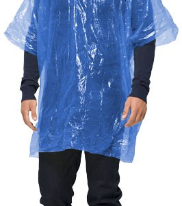 imperméable transparent porté