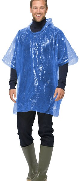 imperméable transparent porté