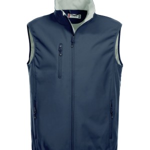 Gilet Softshell homme sans manche marine