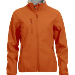 Veste softshell basique orange